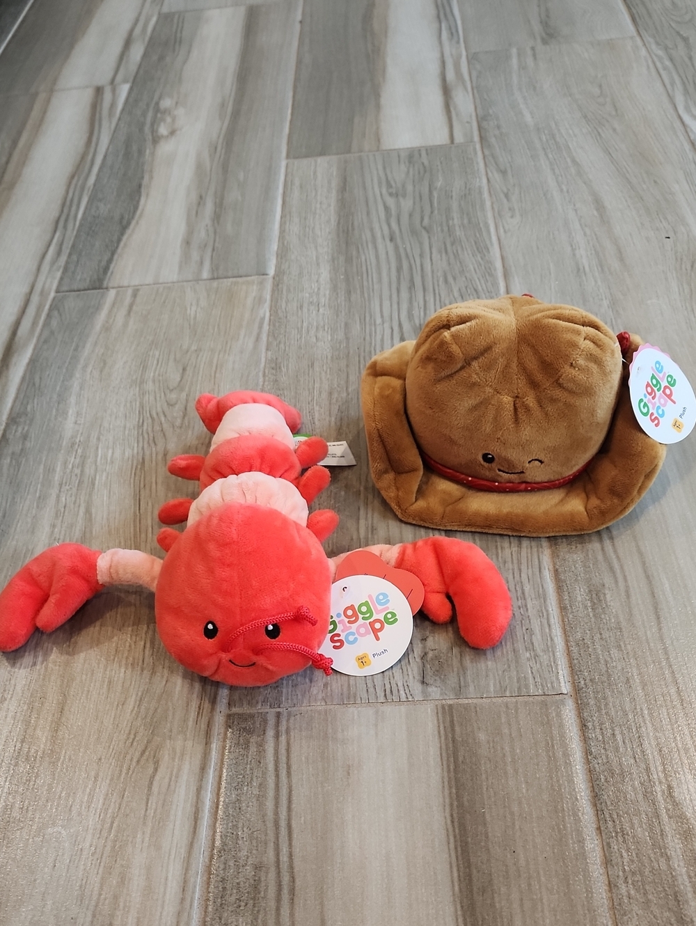 NWT Giggle Scape Plush Bundle